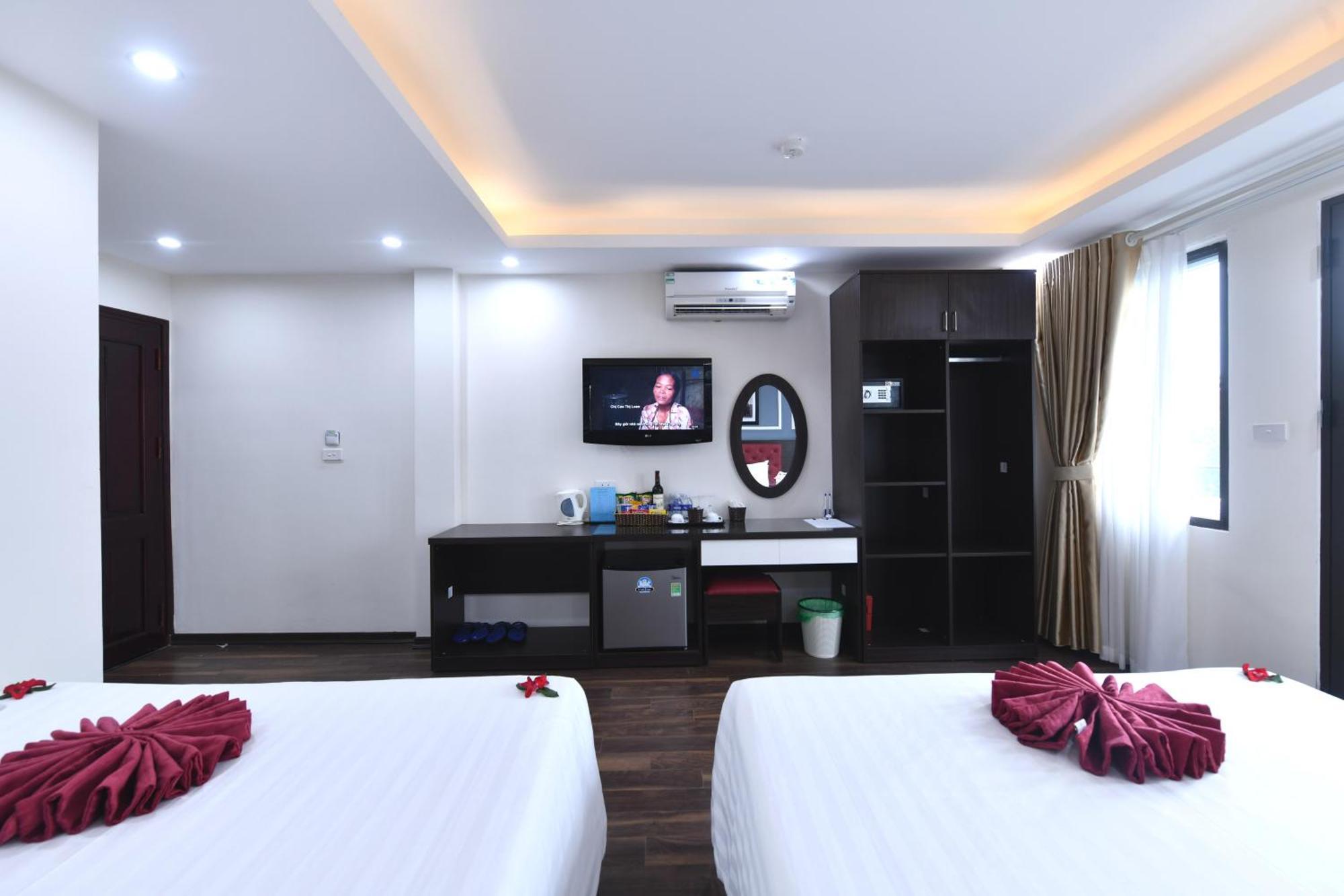 Hanoi Elpis Grand Hotel Szoba fotó